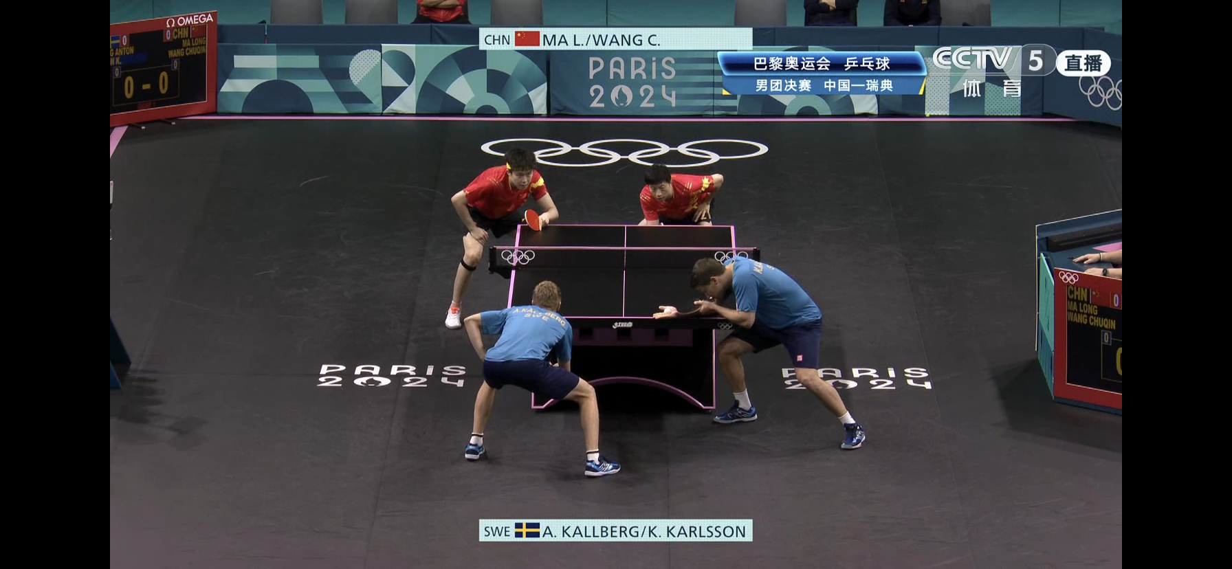 瑞典队碾压韩国队，梁靖崑统治全场