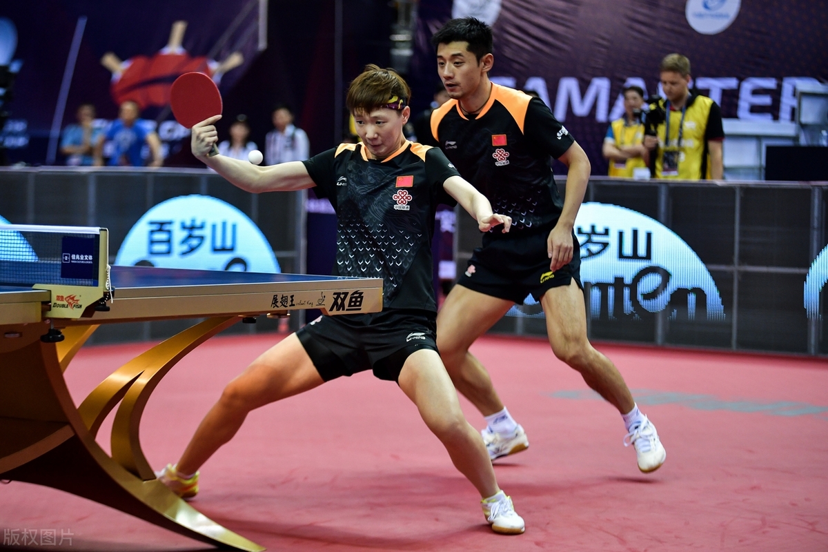 瑞典乒乓球队力克奥地利乒乓球队，张继科制霸全场