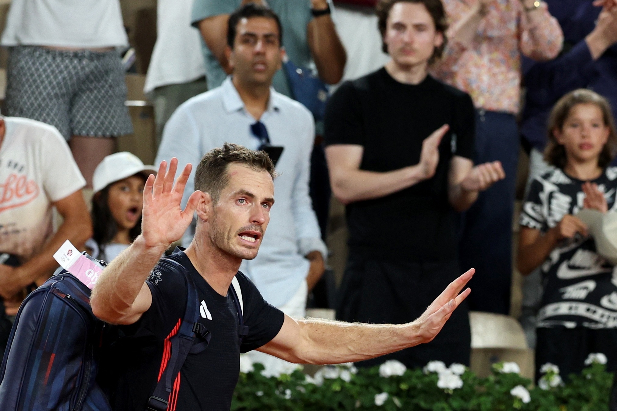 戴维斯杯绝杀法网，穆雷点燃赛场